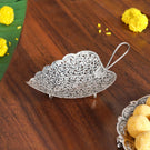 Aaradhya Silver Leaf Platter