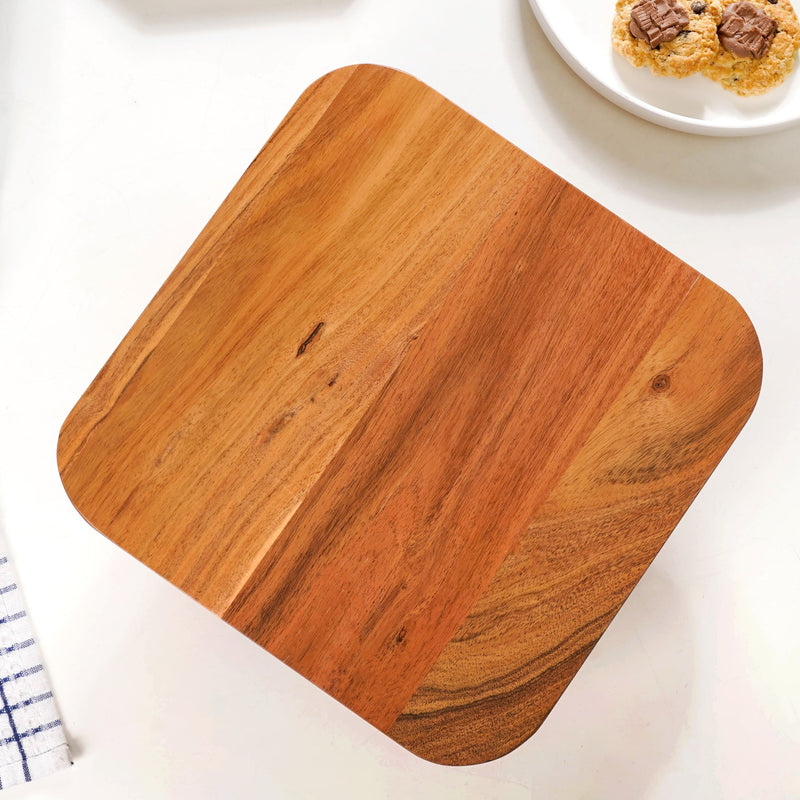 Acacia Wood Cake Stand