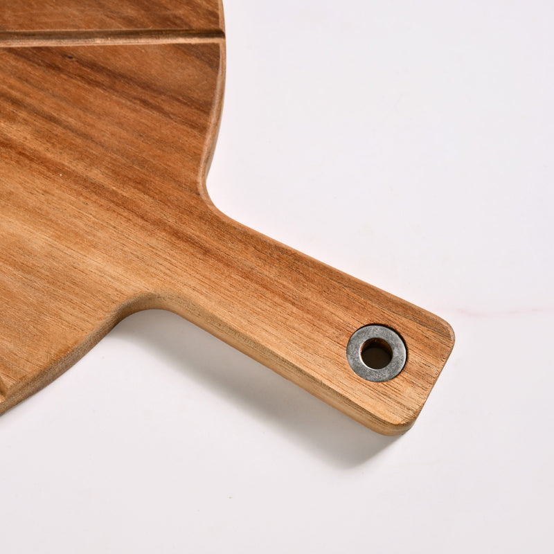 Acacia Wood Pizza Cutting And Serving Board 12 Inch