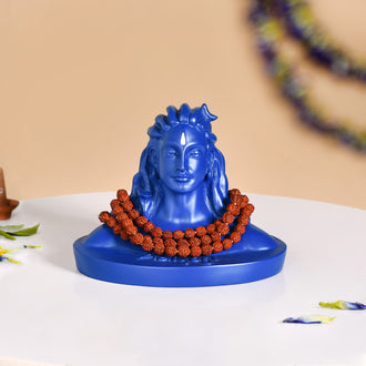 Adiyogi Idol Decor Blue