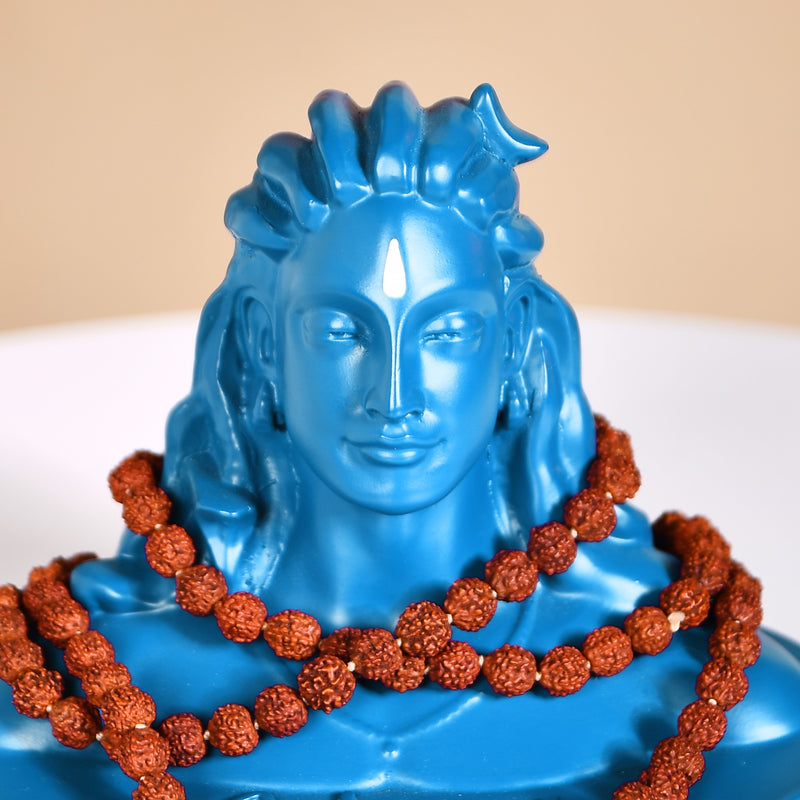 Adiyogi Idol Decor Blue