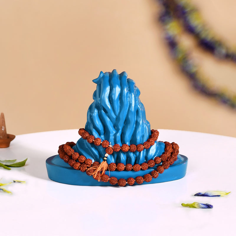 Adiyogi Idol Decor Blue