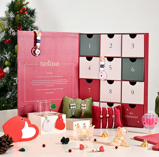 Christmas Advent Calendar Gift Box With 12 Gifts