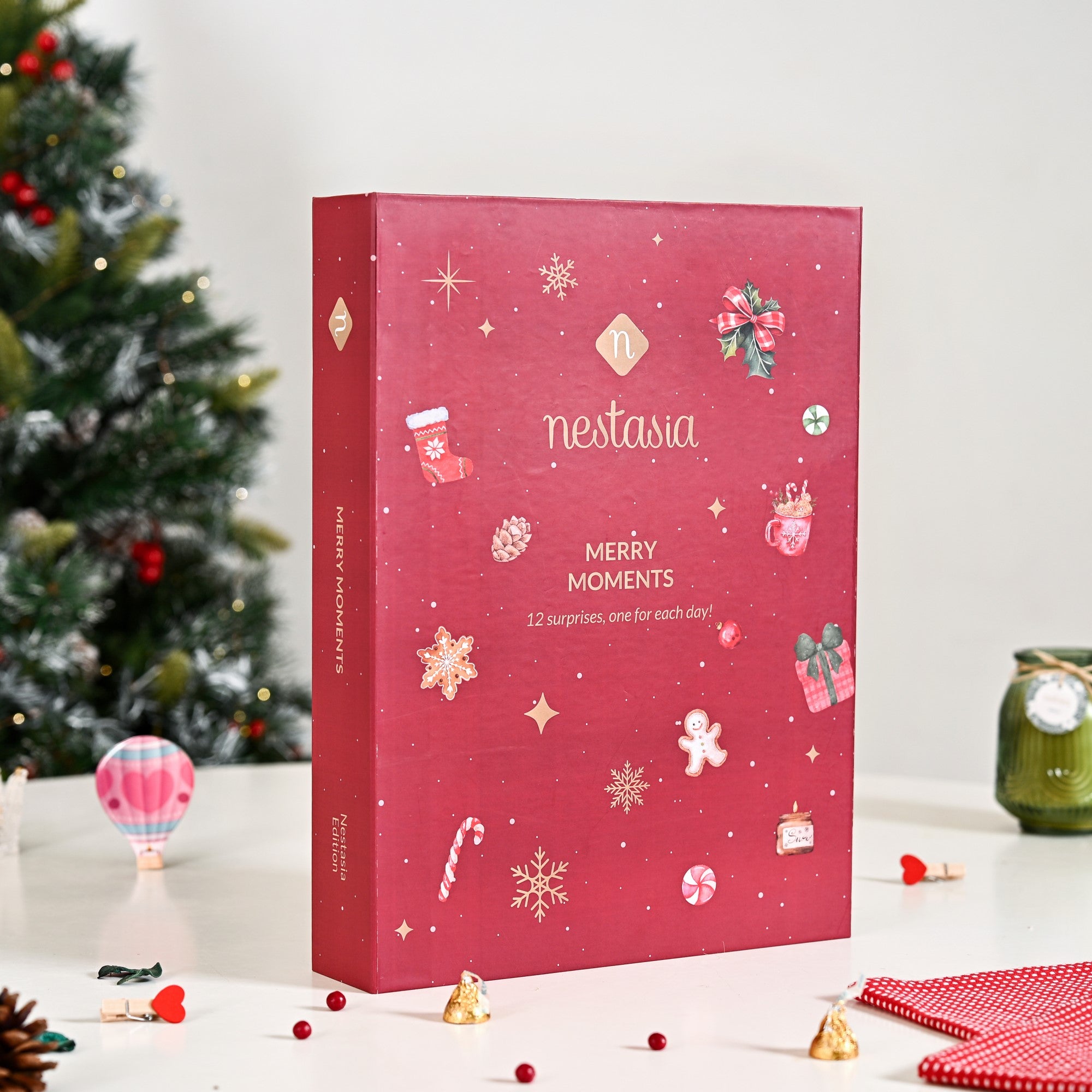 12 Merry Moments Christmas Advent Calendar Gift Box Online
