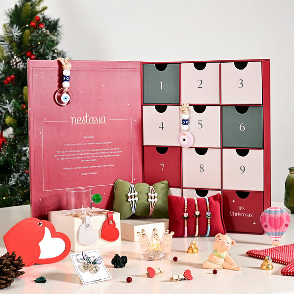 Christmas Advent Calendar Gift Box With 12 Gifts