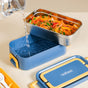 Airtight Multi Compartment Bento Lunch Box Teal 2000ml