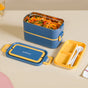 Airtight Multi Compartment Bento Lunch Box Teal 2000ml