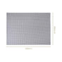 All Season Waffle Sofa Throw Blanket Grey White 220x200cm