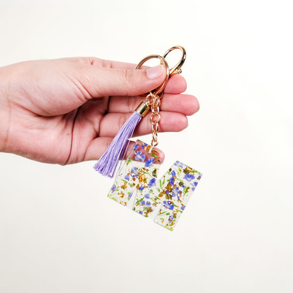 Mesmerising Forget Me Not M Keychain