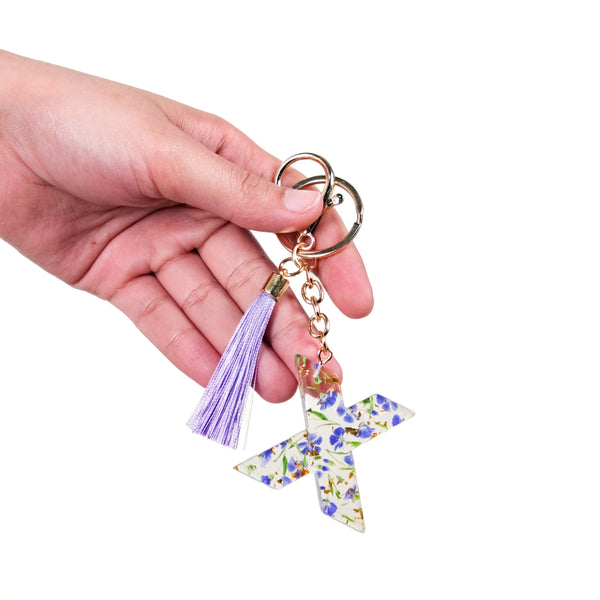 Lush Botanic Beauty X Resin Keyring With Tassel