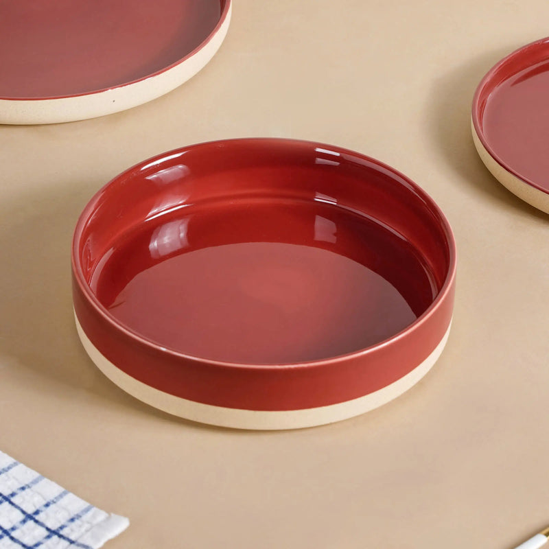 Amber Clay 22 Piece Dinnerset For 6