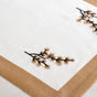 Midori Rustic Charm Cotton Table Runner In Brown 180x36cm