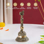 Antique Pure Brass Nandi Pooja Ghanti With Gift Box 10cm