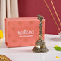 Antique Pure Brass Nandi Pooja Ghanti With Gift Box 10cm