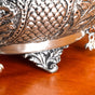 Antique Silver Brass Urli Bowl For Pooja Temple Decoration