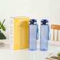 Aqualite Tall Sipper Water Bottle Set Of 2 Blue Jay 1150ml