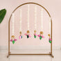 Arch Backdrop Metal Frame With Decor Hangings