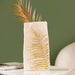 Areca Palm Leaf Resin Flower Vase