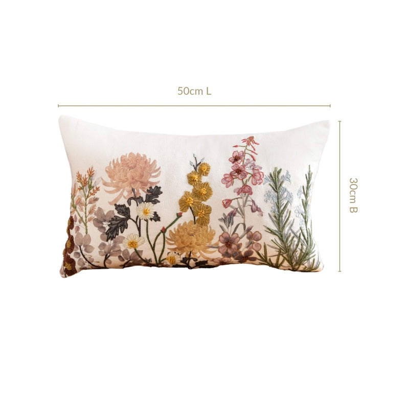 Artisan Stitch Cotton Slub Cushion Cover