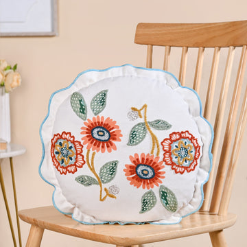 Bloom Era Artisanal Highlight Cotton Cushion Cover 46cm