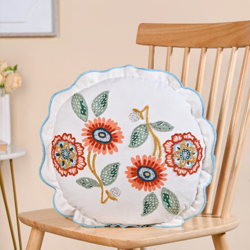 Bloom Era Artisanal Highlight Cotton Cushion Cover 46cm