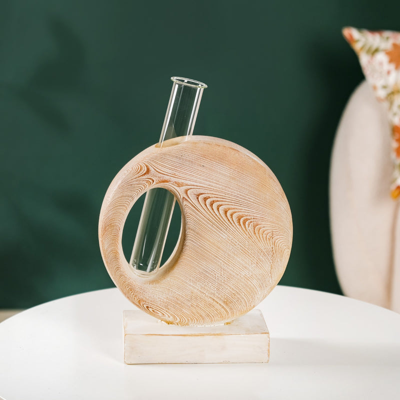 Contemporary Test Tube Showpiece Vase Decor- Modern Test Tube Vase, Showpiece Decor, Test Tube Vase Decor, Contemporary Vase Decor