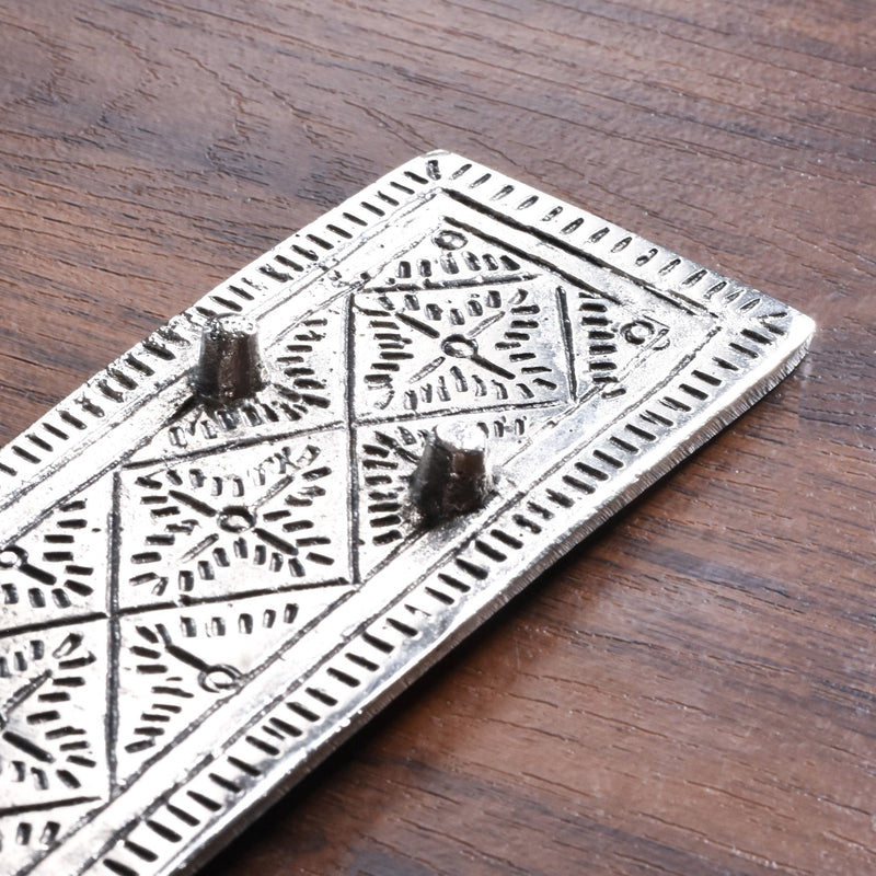 Rectangular Metal Agarbatti Stand With Mogra Incense Sticks