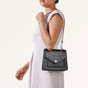 Croco Black Sling Bag