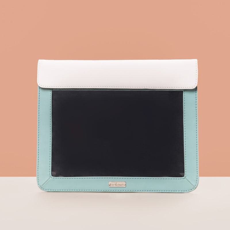 Travel Sling Bag With File Cover Set Of 2 Turquoise