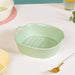 Rectangular Ceramic Baking Bowl Green 800 ml