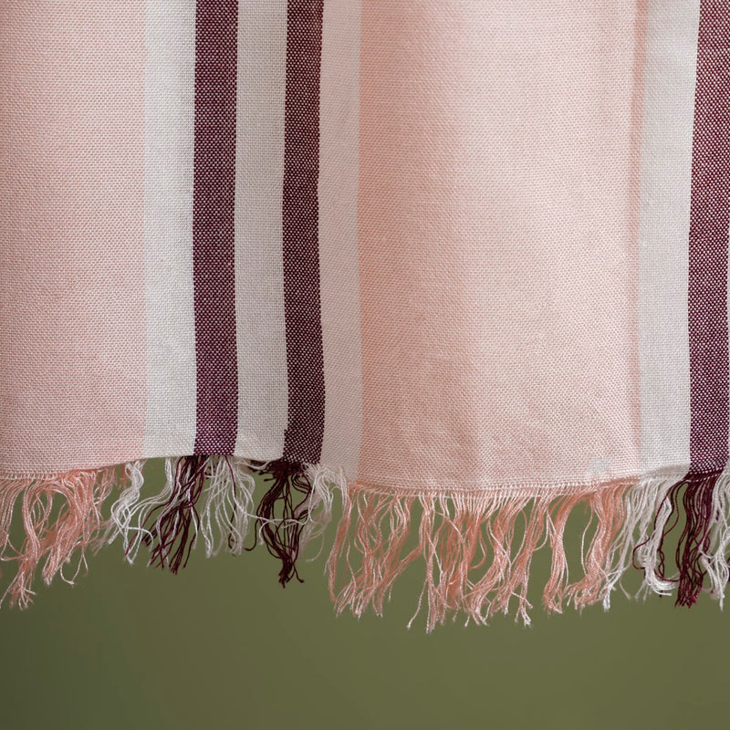 Peach Bamboo Quick Dry Towels Set Of 2