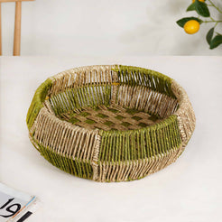 Basket Weave Sabai Organiser- Organiser for kitchen, basket for storage, basket organiser, woven basket, decorative basket, bathroom organiser