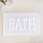 Handwoven Pure Cotton Bathroom Mat 32x20 Inch