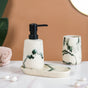 Marble Pattern Ceramic Bath Set Of 3