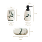 Marble Pattern Ceramic Bath Set Of 3