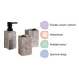 Pebble Textured Bathroom Set Of 3