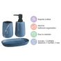 Sleek Ceramic Bathroom Set Of 3