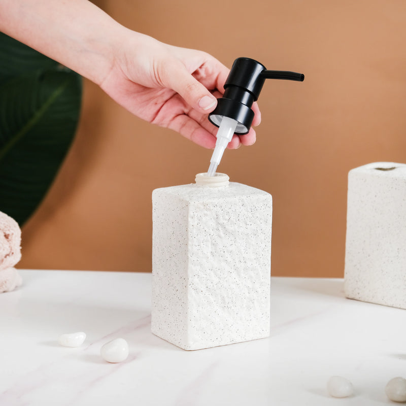 Speckled Bathroom Accessories Set Of 3