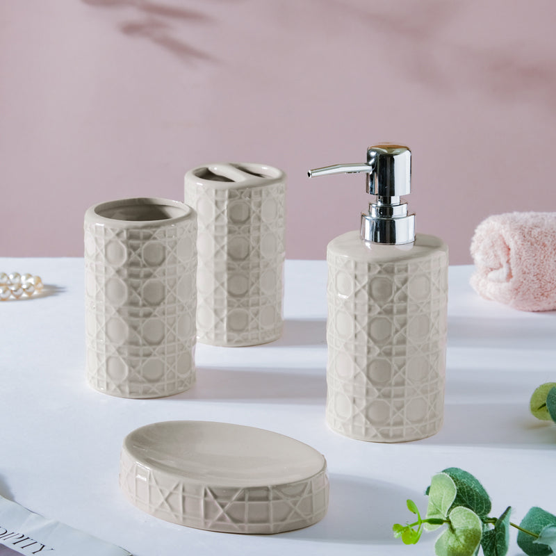 Luxury Ceramic Bathroom Set Of 4