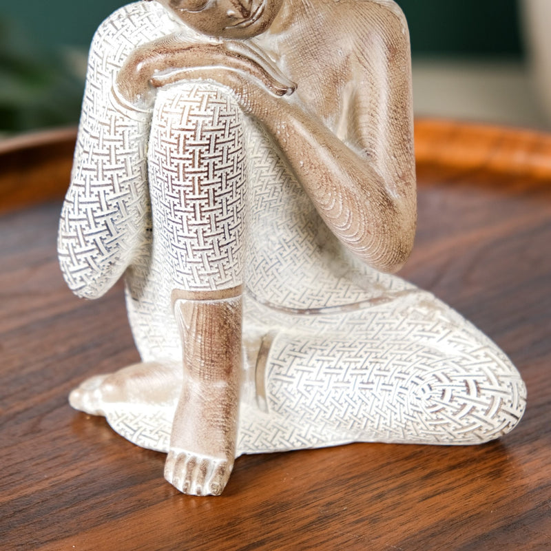Buddha Idol Showpiece For Home Decor 8 Inch- Buddha Idol Showpiece, Home Decor Buddha, 8-Inch Buddha Statue, Spiritual Home Accent, Decorative Buddha