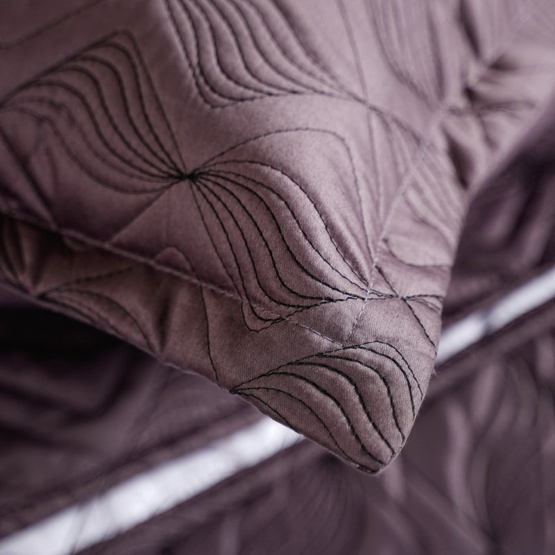 Set Of 3 Cotton King Size Bed Cover And Pillowcases