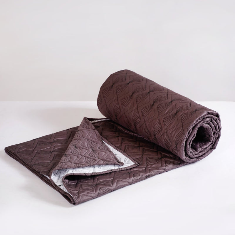 Set Of 3 Cotton King Size Bed Cover And Pillowcases