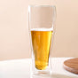 Double Wall Tall Beer Glass Set Of 2 750ml