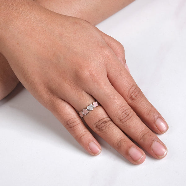 Beige Bliss Love Ring