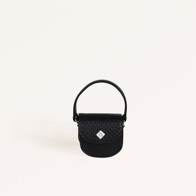 Thea Mini Saddle Bag Black