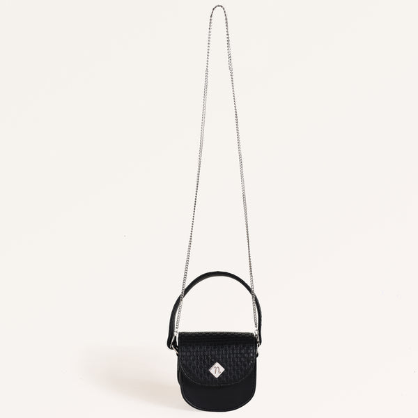 Thea Mini Saddle Bag Black