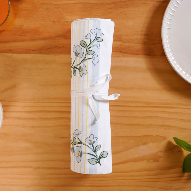 Azzurro Bloom Place Mat Set Of 6