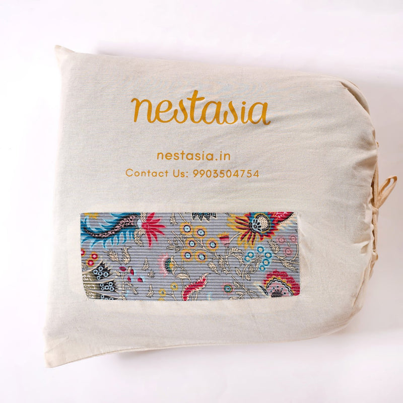 Bloomscape Quilted Cotton Bedcover 253x233cm