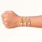 Blossom Encased Reverie Rakhi Bracelet Set
