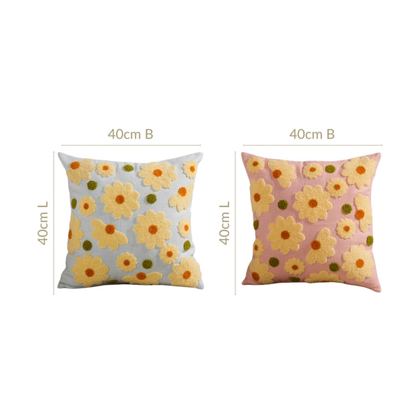 Blossoms Cushion Cover Set Of 2 40x40cm